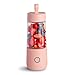 N/C Tragbarer Entsafter Obstmixer 2000mAh USB Wiederaufladbarer Und Herausnehmbarer Bechermixer Für Den Persönlichen Gebrauch (FDA BPA-frei),Pink