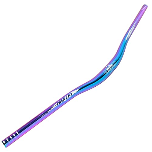 WLDOCA Manillar de Bicicleta aleación de Aluminio Colorido Arco Iris MTB Manillar Am XC DH Racing Rise Manillar 31,8mm * 780mm,C,780MM