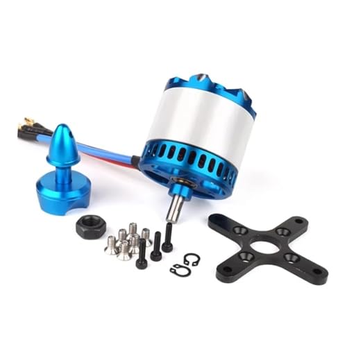 Moteur sans balais quadricoptère RC X4125-III KV440 avec rotor pour avion aile fixe