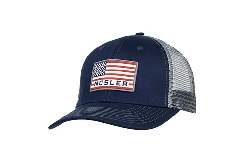 Nosler Stars & Stripes Trucker Navy and Grey
