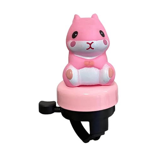 Timbre de bicicleta para niños | Linda campana de bicicleta con timbre fuerte para manillar - Dibujos animados de animales con diseño de figuras de animales para niños