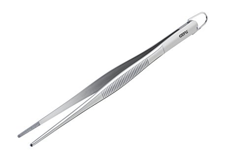 GEFU Kitchen Tweezers Preciso, Stainless Steel, Multi-Colour, 14 x 1 x 1 cm