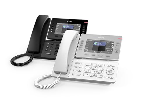 Teléfono de sobremesa Snom D815WB con 12 SIP y puerto USB 6