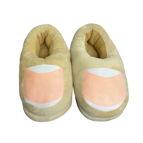 Big Toe Slippers Plush Funny Cute House Shoes Cozy Soft Warm Fuzzy Indoor Slides Winter Novelty Gifts