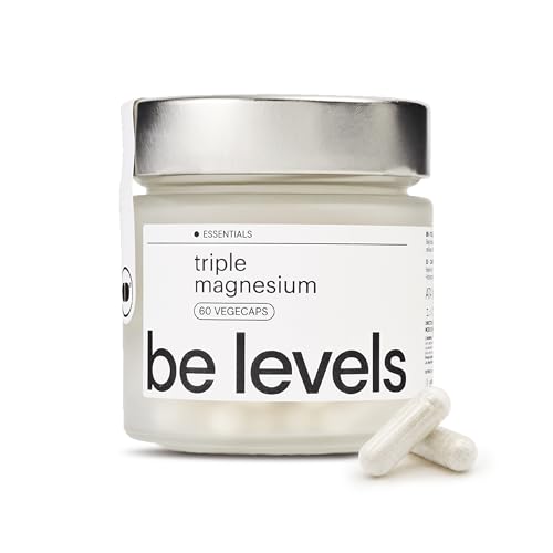 Triple Magnesio Complex Bisglicinato + Malato + Taurato + Vitamina B6 60 Cápsulas Fórmula Avanzada...