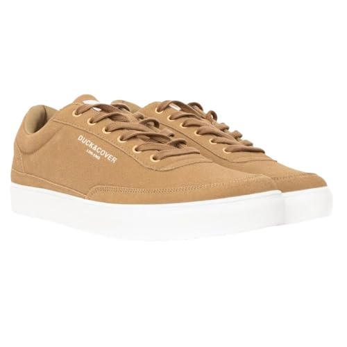 Duck and Cover - Herren Sneaker Simbine (43 EU) (Steinfarben)