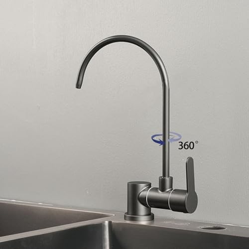 Robinet de cuisine pliant en acier inoxydable au design moderne