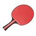 Table Tennis Racket Doublesided Table Tennis Racket Poplar Rubber (Red)