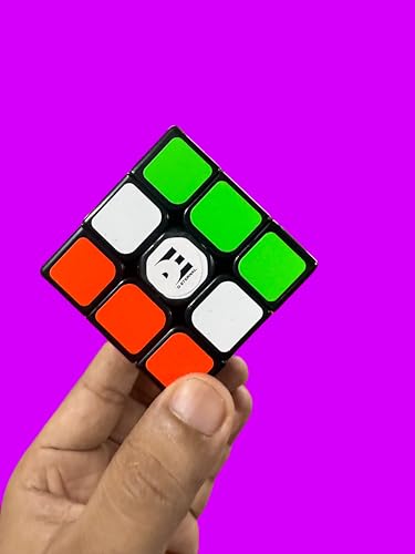Image of D ETERNAL Magnity Pro Magnetic 3M Cube 3x3 (Magnetic) Stickerless Magic Speed Magnet Cube Puzzle Game (Magnity PRO 3x3 Black)