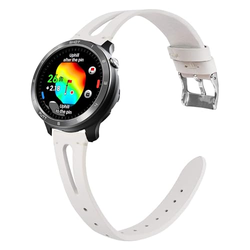 Bracelet de rechange Voice Caddie T11 PRO fin cuir montre T9