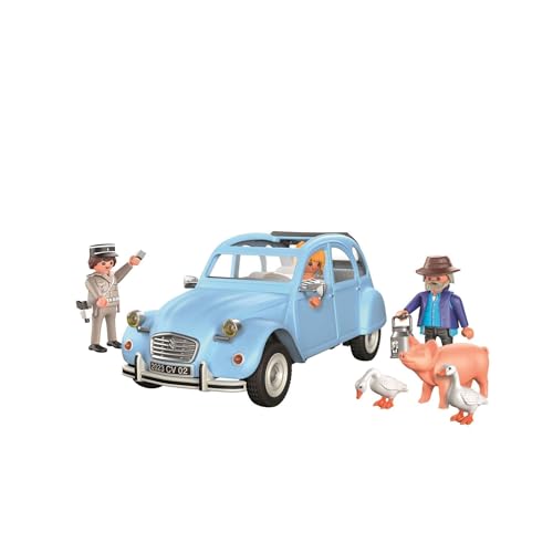 PLAYMOBIL Classic Car Citroën 2 CV Modelo 70640 miniatura 4