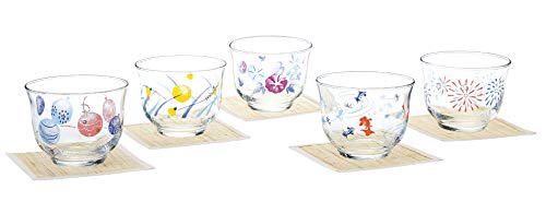 Set 12 vasos para té frío vidrio claro 205 ml
