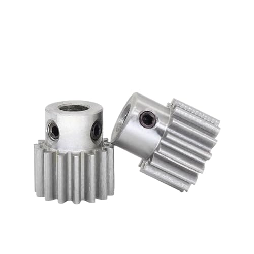 Engrenage droit 1M17T ø 5mm pignon acier 19mm pour moteur rotatif