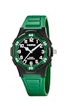 CALYPSO Reloj Hombre K5878/3 Sweet Time Caja de Caucho Correa de Caucho Verde
