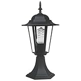 sobremuro exterior bola Farol Sobremuro: de aluminio inyectado y cristal de calidad, recubierto con pintura inoxidable.