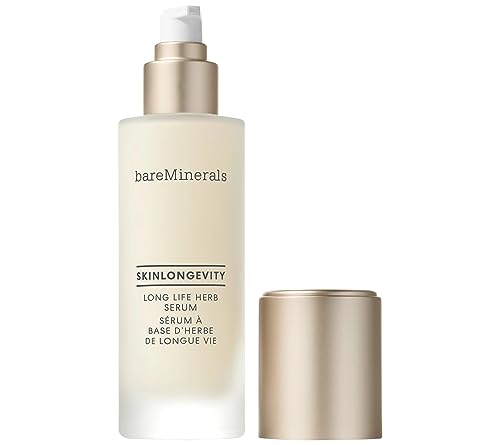 bareMinerals Skinlongevity Long Life Face Serum Infused with Niacinamide, Improves ...