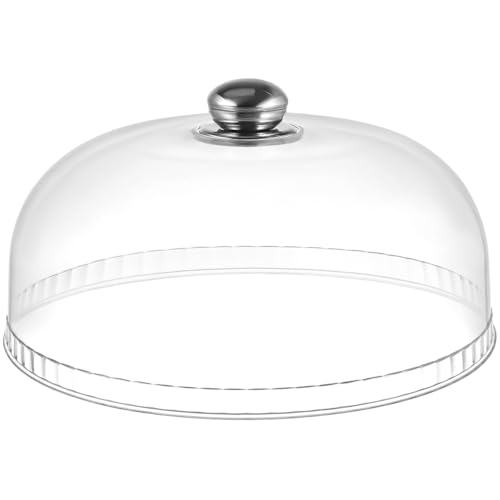 TOYANDONA Cubierta de plástico para Tartas y postres, Queso, cúpula para exhibición de Tartas, Soporte para Tienda de campaña