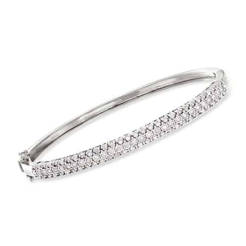 Ross-Simons 75 ct. t.w. Diamond Bangle Bracelet