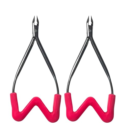 Kit com 02 Alicates de Cutículas Mola M 928 Delicate - Kit Manicu...