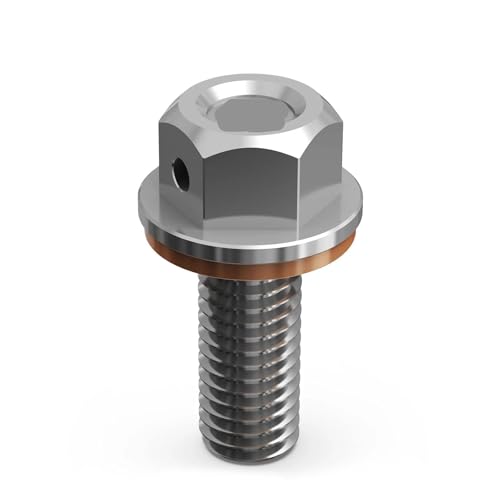 Bouchon de vidange d'huile M8x1,25 magnétique cache écrou moto CRF450R RMZ