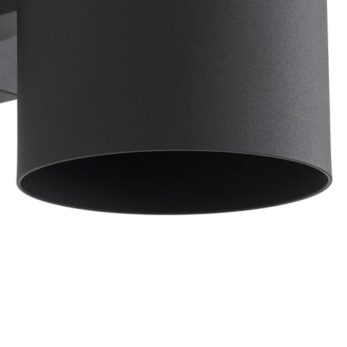 Cylinder Collection 5" Modern Outdoor Wall Lantern Light Black by Progress Lighting - Image 4