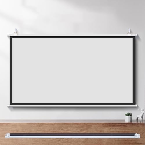 Pantalla portátil manual para proyector 30 pulg 16:9