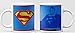 Clapper Tasse Superman. Tasse Cafe Superheroes.
