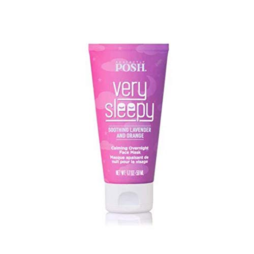 Perfectly Posh VERY SLEEPY Calming Overnight Face Mask with Soothing Lavender and Orange, 1.7 oz.