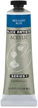 Blick Artists Acrylics 59ml 5063 Brilliant Blue Series 1