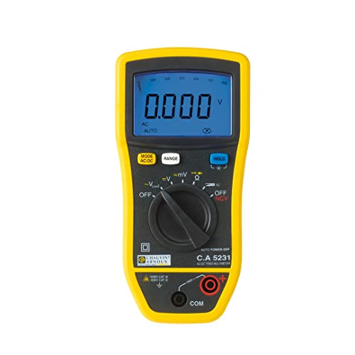Chauvin Arnoux C.A 5231, 1000Vac / 600A ac, CAT III 1000 V, CAT IV 600 V
