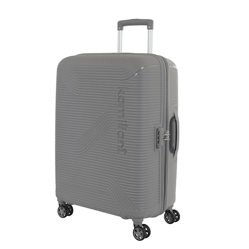 Image of Kamiliant 3PC KAM Double 8 Spinner Wheels Hard Shell Suitcase Nexus DW Set Light Gry,Grey, Small, Medium and Large, 79 cm