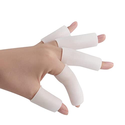 Esquirla 10 Pçs Silicone Gel Do Pé Tampas Tubos, a Cor da pele