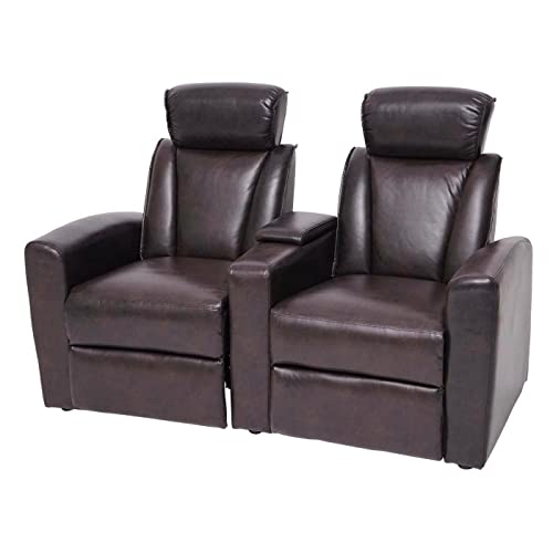 ALIDAM Fernsehsessel Sessel 2er Kinosessel, Relaxsessel Fernsehsessel Fach...