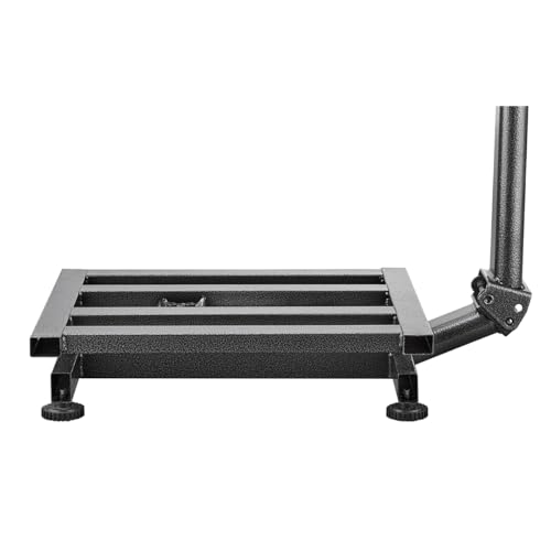 Lawazim Electronic Scale - 150kg - Industrial Digital Weighing Scale with Tare Function, Foldable Design, Adjustable Skid-Proof Feet- Multi-Window Display for Retail, Warehouse, Logistics