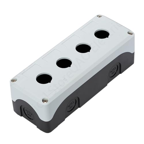 Boîte à boutons étanche 22mm 1 trou en plastique pour commande industrielle - 7