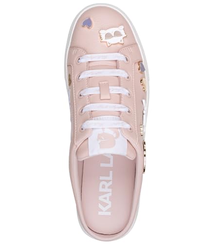 Image of Karl Lagerfeld Women's Cambria Slip on Sneaker Mule with Pins
