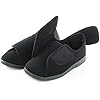 Men’s 80-D Memory Foam Diabetic Slipper with Adjustable Closures,Extra Wide Width Comfy Warm Plush Fleece Arthritis…