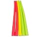 Fix Find 52 Inch Colorful Foam Pool Swim Noodle 5 Pack in Bright Jewel Tone Multicolors