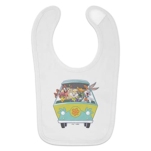 GRAPHICS & MORE WB 100th Looney Tunes Scooby-Doo Mashup Baby Bib - Pink2