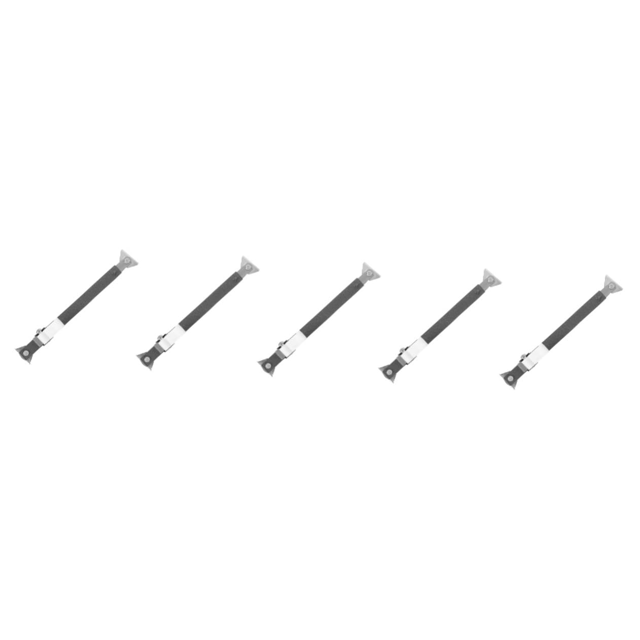 Amosfun 5 Piezas Cerradura De Puerta Para Puerta Corredera Limitador De Ventana Cerraduras De Ventana Barra De Seguridad Para Ventana Corrediza Seguridad De La Puerta Aleación De Aluminio
