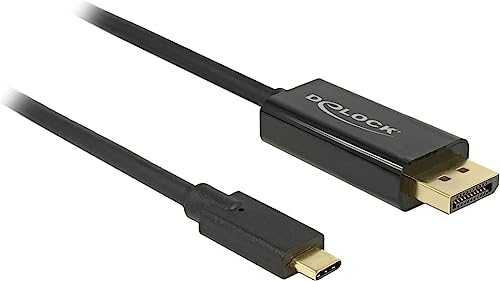 Delock 85255 Cavo E Adattatore Video 1 M Usb C Displayport Nero