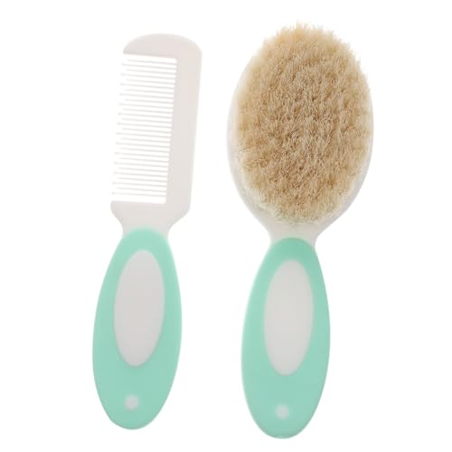 ASAKKURA Infant Care Hair Brush Comb Baby Brush Set Toddler Hair Accessories Scalp Massage Tools