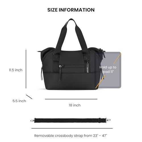 Image of Sherpani Eclipse, Anti Theft Tote Bag, Travel Crossbody Bag, Teacher Tote, 12L Shoulder Purse, Handbags for Women