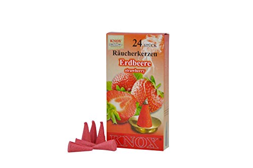 Preisvergleich Produktbild Knox Räucherkerzen 'Erdbeere' Strawberry