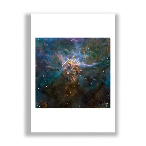 Affiche Télescope Hubble Nébuleuse impression d'art mate Spiffing Prints