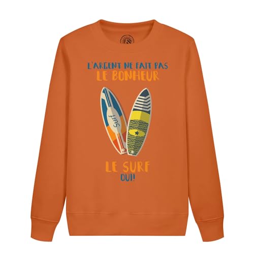 Sweatshirt enfant surf chaud et résistant pour le sport aquatique