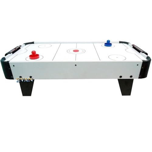 Image of Lagertha Wooden Indoor Air Hockey Game Table Top Toy for Kids, Big Size 80 x 42 x 23.5 cm, Multi Color