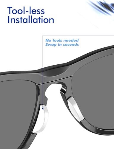 Image of SAUCER Replacement Nose Pieces Pads for Oakley Frogskins Range | Frogskins Range XL | OO9288 | OO9480 | OO9242 | Sunglasses