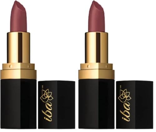 Image of Iba Long Stay Matte Lipstick for Women- M19 Nude Alert, 4g | Creamy Matte Finish & Smooth Texture| Long-Lasting | Hydrated Lips | Enriched with Vitamin E| Intense Colour & Highly Pigmented | Lip Makeup