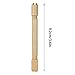 Jewelry Pin Vise,Double End Pin Vise,Precision Round Brass Double End Pin Vises 0-3 mm Capacity Jewelry Watch Tool & Wood Working 3.6